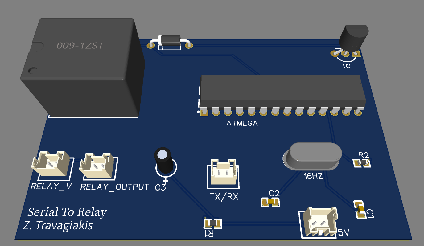 Programmable Relay-controller using Serial-Communication.