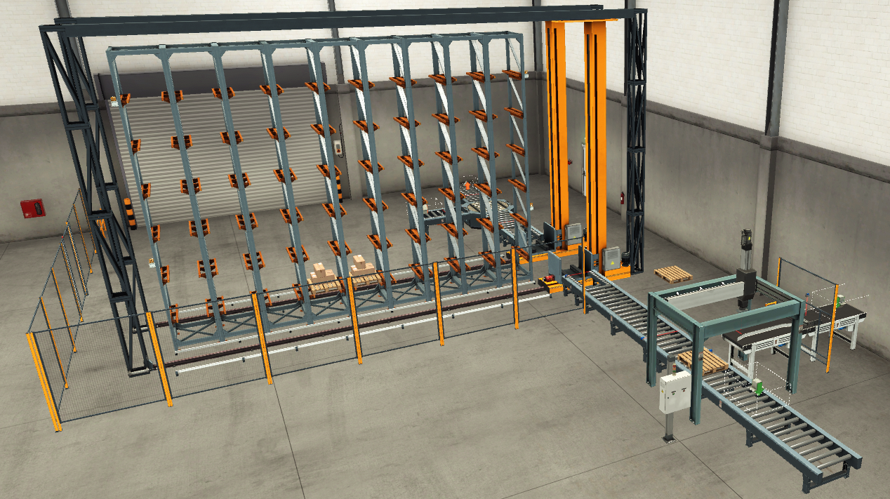 Automated Warehouse – Factory I/O – Siemens Tia portal